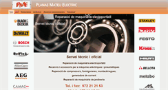 Desktop Screenshot of planasmateuelectric.com