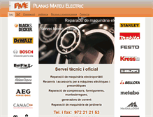 Tablet Screenshot of planasmateuelectric.com